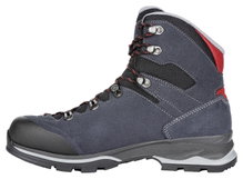 Lowa Wanderschuhe Baldo GTX (Trekking, Zwei­zonen­schnürung, wasserdicht) navyblau/rot Herren